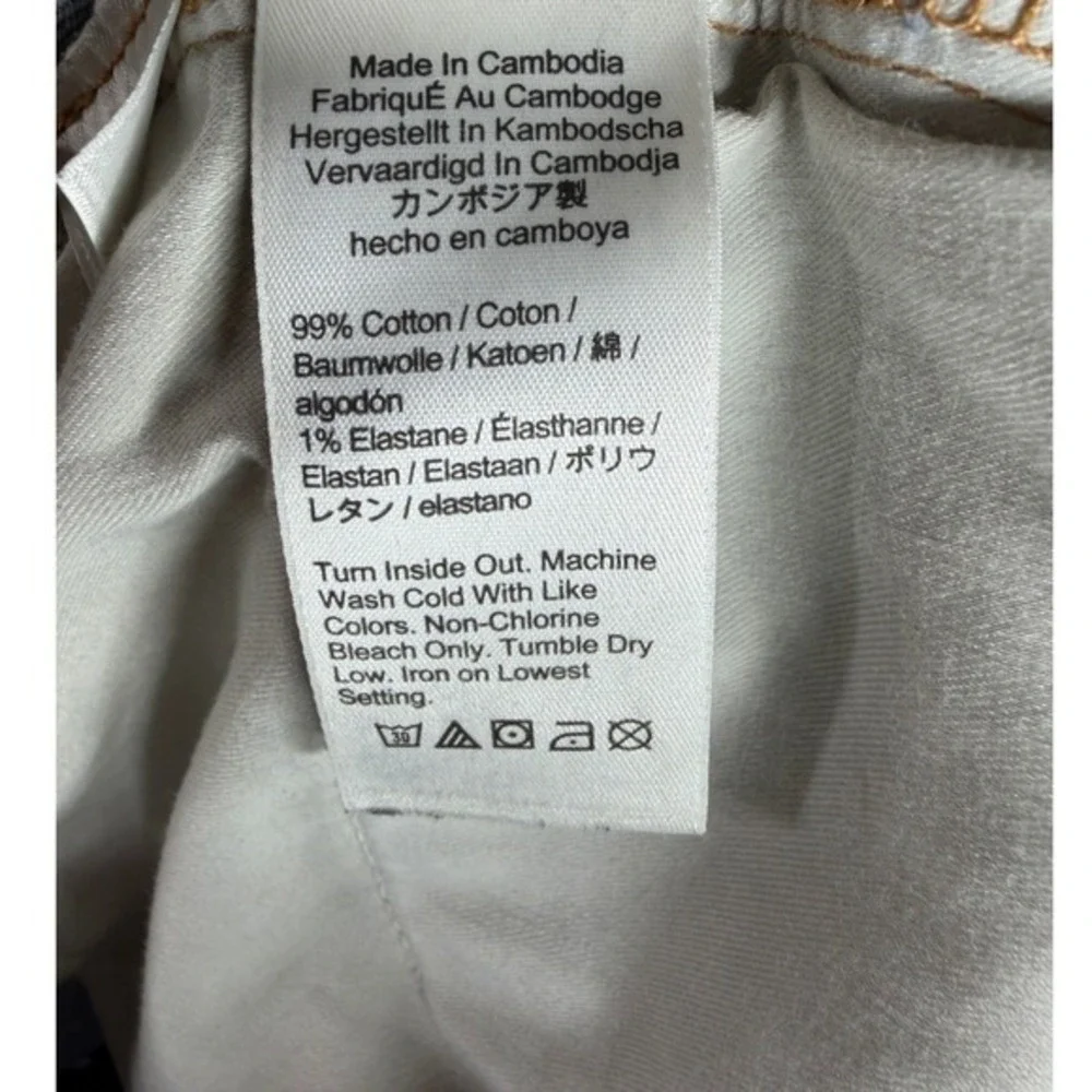 J. Crew High Rise Denim‎ Shorts size 34 Blue
